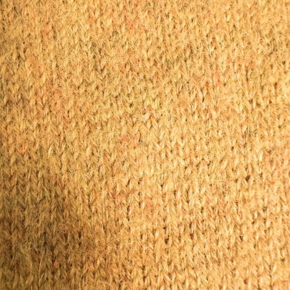 The Alpaca Connection Handmade Full Zip Hooded Sweater Medium* Tan Boho Granola - Picture 6 of 16
